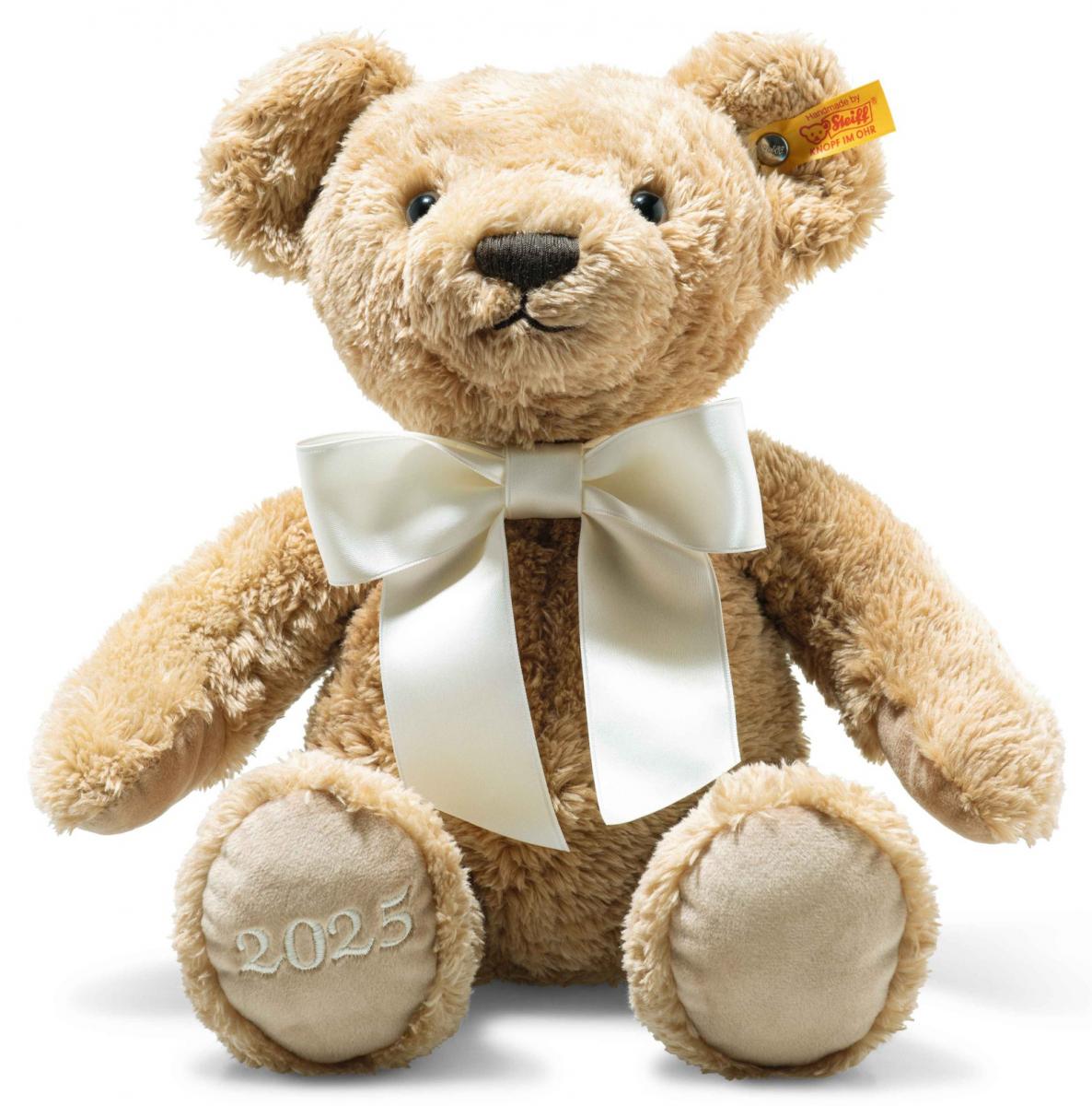 Cosy Year Bear 2025, 34cm, Steiff sljs p Nalleriet.se