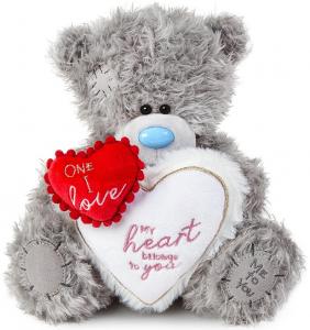 Nalle My heart belongs to you, 20cm