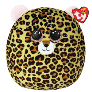 Squishy Beanies Livvie Leopard TY Gosedjur | Nalleriet.se