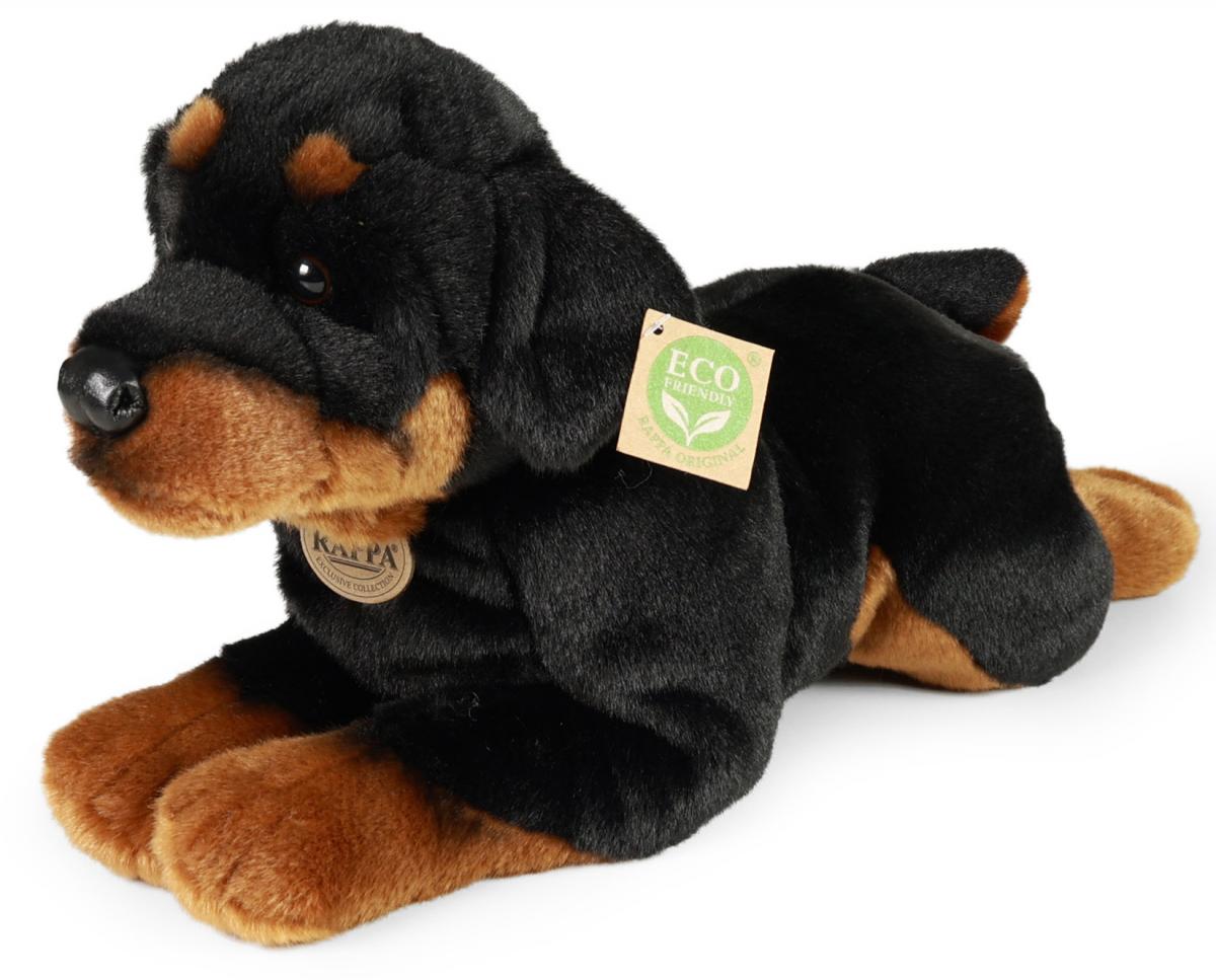 Rottweiler (liggande) frn Rappa Toys sljs p Nalleriet.se