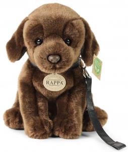 Labrador, brun (sittande) från Rappa Toys säljs på Nalleriet.se