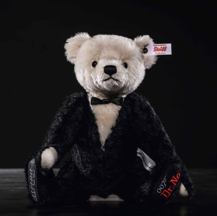 Teddybjrn James Bond, 30cm, Steiff sljs p Nalleriet.se