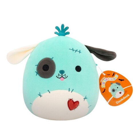 Squishmallows Dookdook Patchwork Dog, 19cm