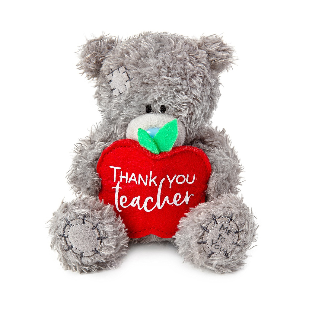 Nalle Thank you Teacher, 10cm frn Me to you (Miranda nalle) sljs p Nalleriet.se