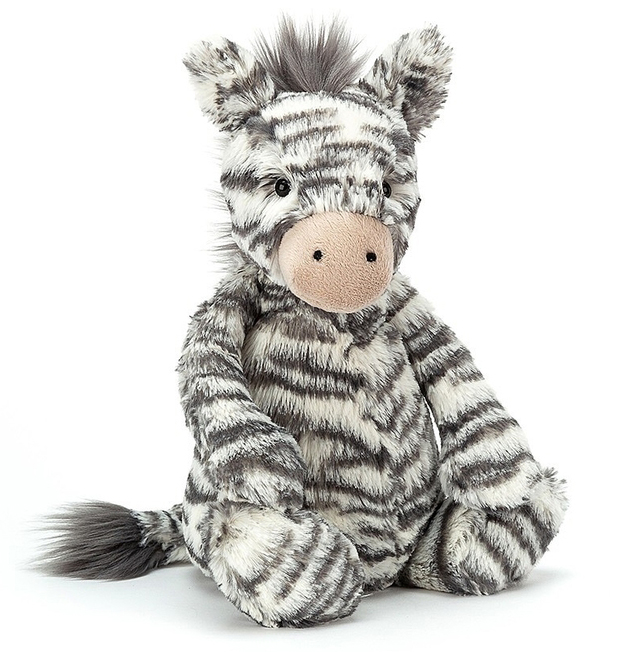 Bashful Zebra, 30cm - Jellycat