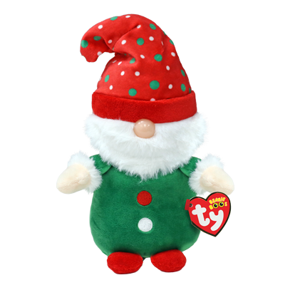 Beanie Boos Gnolan Gnome (grn) TY Gosedjur | Nalleriet.se