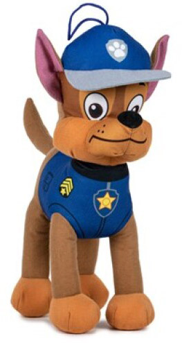 Paw Patrol Chase Gosedjur, 30cm | Nalleriet.se